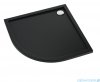 Schedpol Schedline Sharper brodzik półokrągły Czarny Mat 80x80x4,5cm 3S.S2O-8080/C/MG